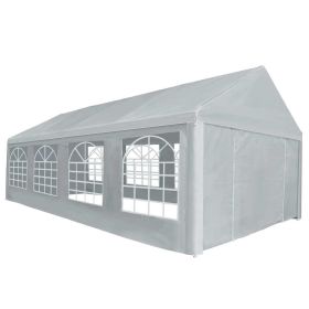 Party Tent PE 13.1'x26.2'Gray