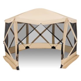 11.5 X 11.5 FT Pop-up Screen House Tent with Portable Carrying Bag