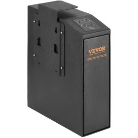 VEVOR Mounted Gun Safe for Pistols, Biometric Gun Safe with Three Quick Access Ways of Fingerprints, Passwords and Keys