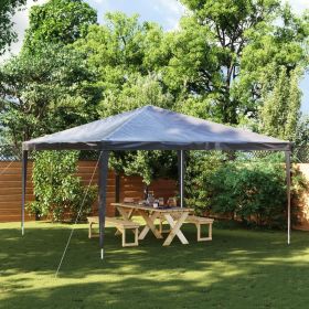 Professional Party Tent 13.1'x13.1' Anthracite 0.3 oz/ft²