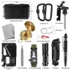 14in1 Outdoor Emergency Survival Gear Kit Camping Hiking Survival Gear Tools Kit Survival Gear And Equipment