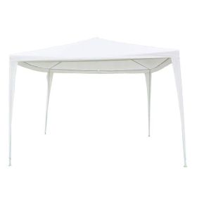 Patio Gazebo Sun Shade Screen Shelter Waterproof Tent (Color: White, size: 3 x 3 M)