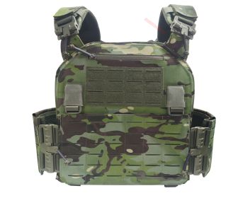 EMERSONGEARS LAVC 1000D Nylon Fabric full protect quick release laser cutting Tactical vest (Color: MCTP)