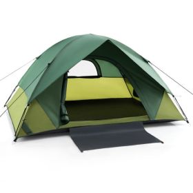 Outdoor Camping Tent with Carry Bag for Camping Hiking Traveling (Type: Tent, Color: Green)