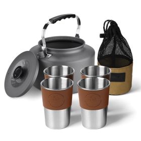 Camp Kitchen Supplies with Cup Bag for Outdoor Adventures (Type: Style A, Color: As pic show)