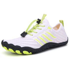 Men's Quick Drying Aqua Shoes For Hiking Surfing Swimming Beach (Color: White, size: 5.5)