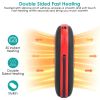 8000mAh 2 In 1 Electric Hand Warmer Rechargeable Hand Heater Portable Pocket Warmer with Power Bank 3 Heating Levels Digital Display Double-sided Heat