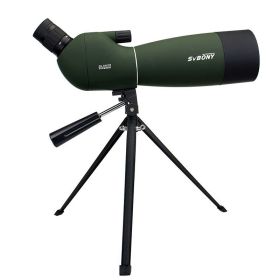 SV28 50/60/70 Spotting Scope Zoom Telescope Powerful Waterproof Long Range PORRO Prism for Shooting camping equipment (Ships From: China, Color: 70mm)